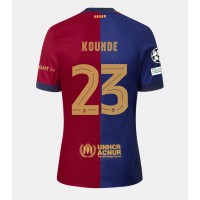 Maglia Calcio Barcelona Jules Kounde #23 Prima Divisa 2024-25 Manica Corta